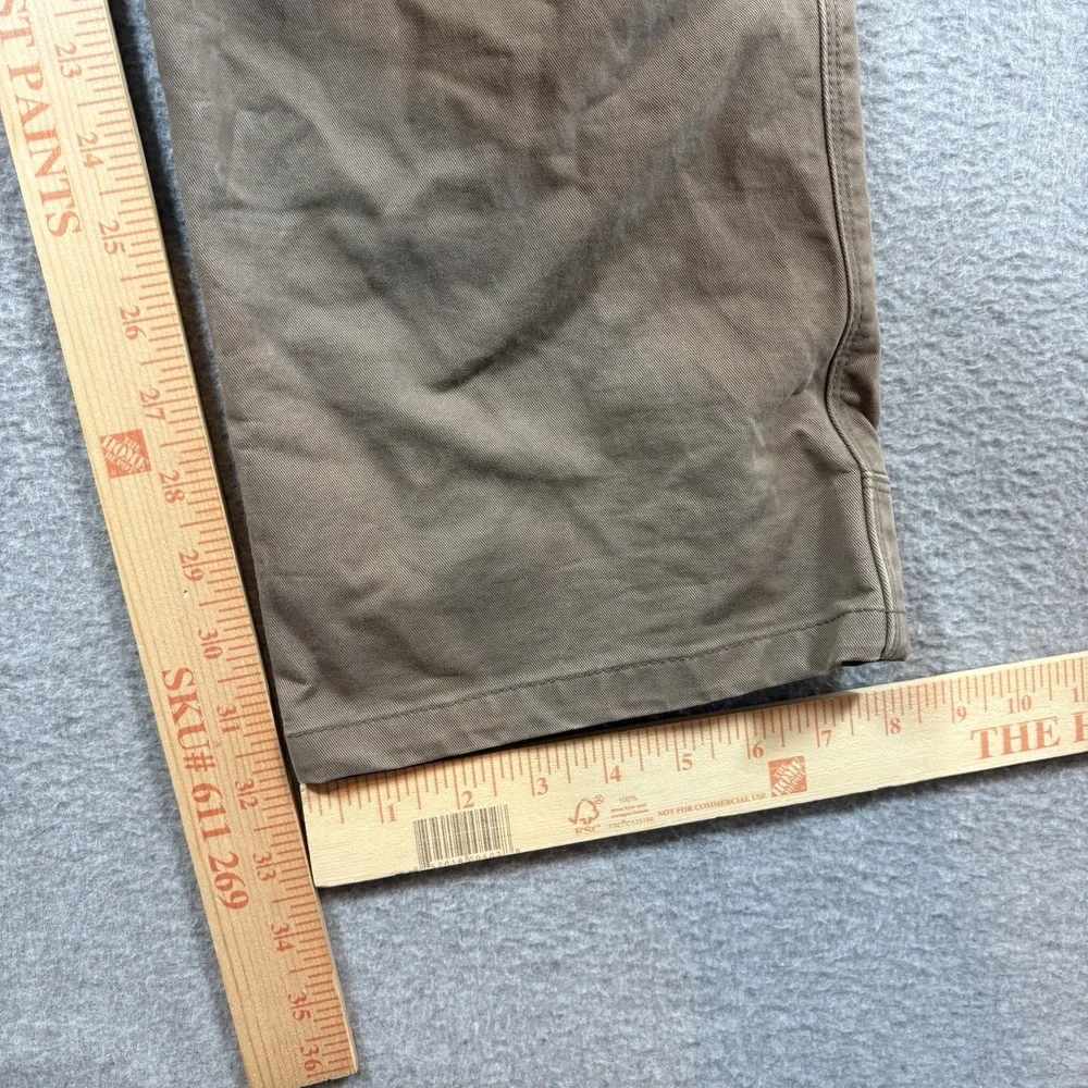 Kuhl Rydr Pants Mens 36x32 Brown Vintage Patina Dye Canvas Hiking Work Utility
